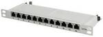 LogiLink NP0065 12 Port Patch-Panel 254 mm (10) CAT 6a 0.5 HE