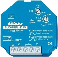 ELTAKO 61100832, Eltako 61100832 Universal-Dimmer Blau