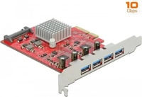 DELOCK 90481, Delock 90481 PCI-Express Karte USB-A (USB 3.2 Gen 2) PCIe