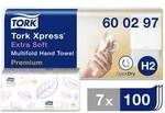 TORK 600297 Xpress Multifold Premium Papierhandt&uuml;cher (L x B) 34 cm x 21.2 cm Wei&szlig;