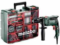 Metabo SBE 650 Mobile 1-Gang-Schlagbohrmaschine 650 W mit Zubehör, inkl. Koffer