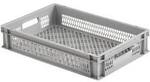 Alutec 75050 Kunststoffbox vergittert (B x H x T) 600 x 120 x 400 mm Grau 1 St.
