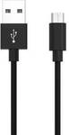 Ansmann USB-Kabel USB 2.0 USB-A Stecker, USB-Micro-B Stecker 2.00 m Schwarz