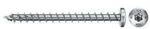 Fischer 670441 Power-Fast II Spanplattenschraube 5 mm 70 mm T-Profil Stahl galvanisch