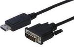 Digitus DisplayPort / DVI Adapterkabel DisplayPort Stecker, DVI-D 24+1pol. Stecker