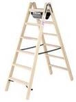 MUNK G&uuml;nzburger Steigtechnik 033812 Holz Stufen-Stehleiter 11 kg