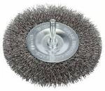 Bosch Accessories Scheibenb&uuml;rste, gewellt, rostfrei, 100 mm, 0,3 mm, 10 mm, 4500 U/