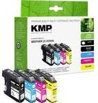 KMP Druckerpatrone ersetzt Brother LC-223BK, LC-223C, LC-223M, LC223Y Kompatibel