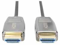 Digitus HDMI Anschlusskabel HDMI-A Stecker, HDMI-A Stecker 10.00 m Schwarz