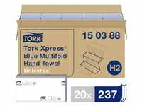 TORK 150388 Papierhandtücher Blau 20 St.