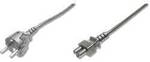 Digitus Computer, Strom Kabel [1x CEE-Stecker - 1x Kleeblatt-Buchse C5] 1.80 m