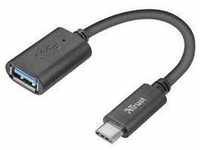 Trust USB 2.0 Adapter [1x USB-C® Stecker - 1x USB 3.2 Gen 1 Buchse B (USB 3.0)]