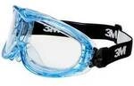 3M Fahrenheit FHEIT Vollsichtbrille mit Antikratz-Schutz Blau, Schwarz EN 166 DIN 166