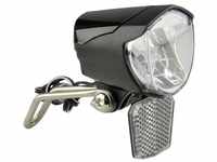 FISCHER FAHRRAD Fahrrad-Scheinwerfer 85355 LED dynamobetrieben Schwarz