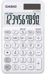 Casio SL-310UC Taschenrechner Wei&szlig; Display (Stellen): 10 solarbetrieben,
