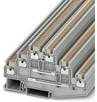 Phoenix Contact 3213713 Mehrstockklemme 3.5 mm Schnellanschluss Grau 50 St.