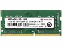 TRANSCEND JM2666HSB-16G, Transcend JetRAM Laptop-Arbeitsspeicher Modul DDR4 16 GB 1 x
