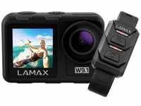 Lamax W9.1 Action Cam 4K, inkl. Stativ, Wasserfest, Zeitraffer, Zeitlupe, Stoßfest,