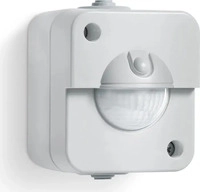 STEINEL 066048, Steinel 066048 Aufputz PIR-Bewegungsmelder 180 &deg; Grau IP54