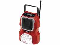 Einhell TC-RA 18 Li BT - Solo Baustellenradio FM Bluetooth® Rot