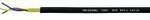 HELU 32023 Erdkabel NYY-J 3 G 1.5 mm&sup2; Schwarz 50 m