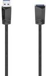hama 00200628 USB-Verl&auml;ngerungskabel, USB 3.0, 5 Gbit/s, 1,50 m