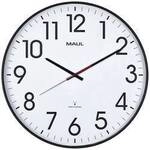 Maul 9054890 Funk Wanduhr 47.7 cm x 54 mm Schwarz Leisegang-Uhrwerk