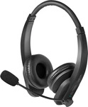 LOGILINK BT0060, LogiLink BT0060 On Ear Headset Bluetooth Stereo Schwarz