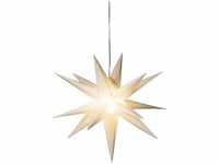 Konstsmide 5970-200 Weihnachtsstern Stern Warmweiß LED Weiß EEK: G (A - G)
