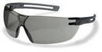 uvex x-fit 9199280 Schutzbrille inkl. UV-Schutz Grau, Transluzent