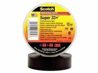 3M SUPER33+-19X20 Isolierband Scotch® Schwarz (L x B) 20 m x 19 mm 1 St.