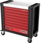 KS Tools 8733008 Werkstattwagen Stahlblech Herstellerfarbe: Schwarz, Rot