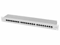 LogiLink NP0060 24 Port Patch-Panel 483 mm (19) CAT 6a 1 HE