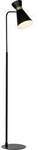 Brilliant Goldy 64458/86 Stehlampe LED E27 28 W Schwarz (matt), Gold