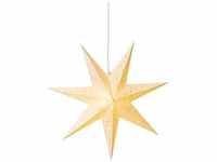 Konstsmide 5921-200 Weihnachtsstern Stern Weiß