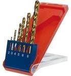kwb 427040 HSS Metall-Spiralbohrer-Set 6teilig 2 mm, 3 mm, 4 mm, 5 mm, 6 mm, 8 mm M2