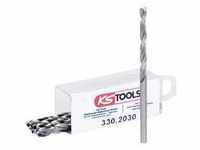KS Tools 3302030 Metall-Spiralbohrer-Set 10 St.