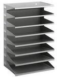 Durable Sortierablage 336110 Grau DIN A4 Anzahl der F&auml;cher: 8