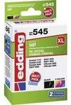 Edding Druckerpatrone Kombi-Pack EDD-545 Kompatibel ersetzt HP 302XL+302XL...