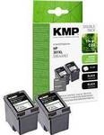 KMP Druckerpatrone ersetzt HP 301XL, CH563EE Kompatibel 2er-Pack Schwarz H75D