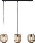 BRILLIANT 93778/20, Brilliant 93778/20 Woodrow Pendelleuchte E27 60 W Hellbraun