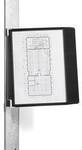 Durable 591801 Sichttafel Schwarz (B x H x T) 325 x 390 x 260 mm DIN A4