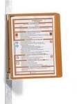 Durable 591409 Sichttafel Orange (B x H x T) 325 x 360 x 260 mm DIN A4