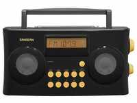 Sangean PR-D17 Taschenradio UKW, AM, FM AUX Sprachausgabe, Fühlbare Tasten,