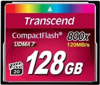 TRANSCEND TS128GCF800, Transcend Premium 800x CF-Karte 128 GB