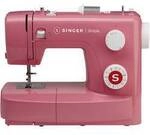 Singer Freiarmn&auml;hmaschine Simple 3223 mit Anschiebetisch Rot 230128140