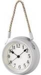 Techno Line WT 7130 Quarz Wanduhr 22 cm x 68 mm x 68 mm Grau