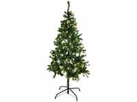 Europalms 83500299 Künstlicher Weihnachtsbaum mit Beleuchtung Tanne Warmweiß...