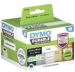 DYMO 2112285 Etiketten Rolle 89 x 25 mm Polypropylen-Folie Wei&szlig; 700 St. Permanent