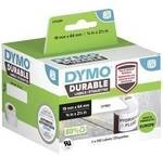 DYMO 2112284 Etiketten Rolle 64 x 19 mm Polypropylen-Folie Wei&szlig; 900 St. Permanent